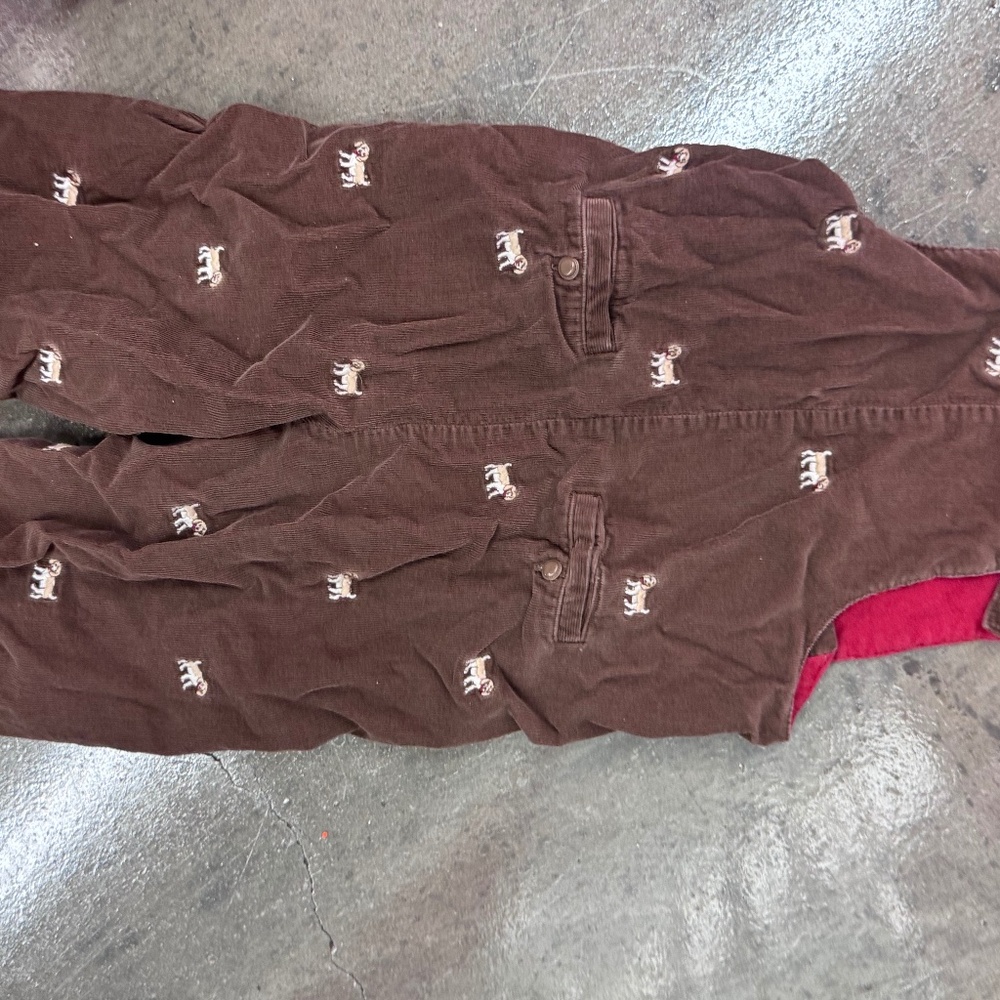 Reversible winter overalls boys 12-15 months